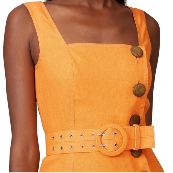 Nicholas Button Pinafore Dress size 6 - Picture 4 of 10